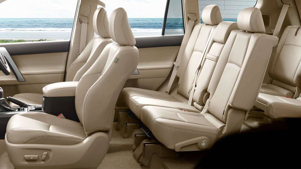 White car interior